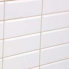 Стеновая панель ПВХ Grace «Плитка», цвет белый/бежевый шов, 957×482 мм 5283188