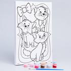 Картина по номерам для детей «Коты Аристократы», 20×30 см - Фото 4