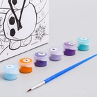 Картина по номерам для детей «Олаф», 21×15 см, Холодное сердце - Фото 4