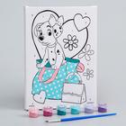 Картина по номерам для детей «101 Далматинец», 21 х 15 см - Фото 2