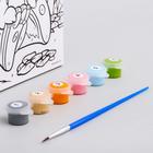 Картина по номерам для детей «Топотун», 21×15 см, Бэмби - Фото 3