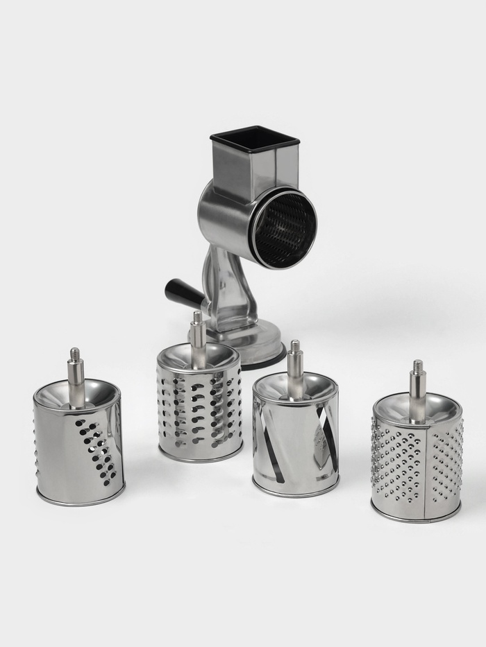 Многофункциональный ручной комбайн Timbersaw, 5 насадок, нержавеющая сталь - Фото 1