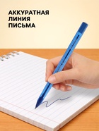Ручка шариковая Schneider. Vizz F, синий стержень, узел 0.8 мм, корпус из переработанного пластика - Фото 2