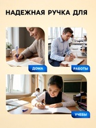 Ручка шариковая Schneider. Vizz F, синий стержень, узел 0.8 мм, корпус из переработанного пластика - Фото 3