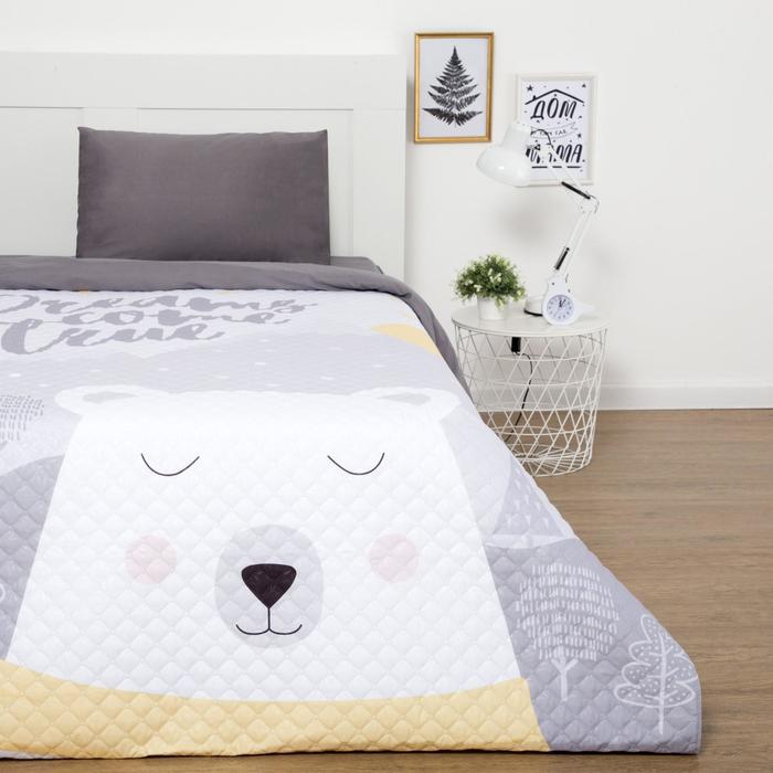 Покрывало 1.5-спальное «Этель. Большие мечты», 145×210±5 см, микрофибра - Фото 1