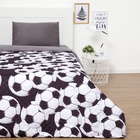 Покрывало 1.5-спальное «Этель. Футбольный мяч», 145×210±5 см, микрофибра - Фото 2