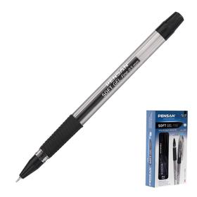 Ручка гелевая Pensan "Soft Gel", чернила черные, узел 0,7 мм, линия письма 0,35 мм