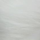 Мех искусственный гладкокрашенный, длинноворсовый, ширина 150 см, цвет белый - Фото 1