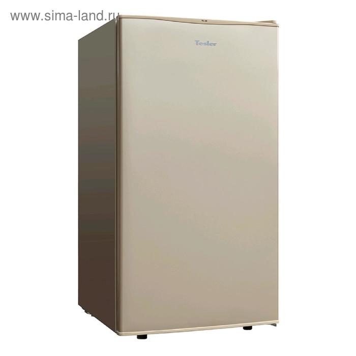 Холодильник Tesler RC-95 CHAMPAGNE, однокамерный, класс А, 90 л, цвет шапмань