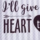 Покрывало "Этель" евро My heart, 230х210 ±5 см, микрофибра - фото 21112543