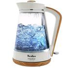 Чайник электрический Tesler KT-1750 WHITE, стекло, 1.7 л, 2200 Вт, белый - фото 51333389 Чайник электрический Tesler KT-1750 WHITE, стекло, 1.7 л, 2200 Вт, белый - фото 51333389