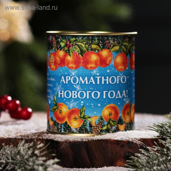 Чай-консервы "Ароматного нового года. Мандарины" 50 г - Фото 1
