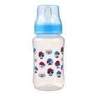 Бутылочка для кормления, 320 мл., широкое горло, цвет голубой - Фото 2