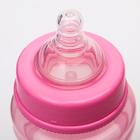 Бутылочка для кормления Крошка Я, широкое горло, средний поток, от 3 мес., 300 мл., розовый - Фото 5