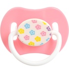 Соска - пустышка силиконовая ортодонтическая Крошка Я, от 3 мес., с колпачком, цвет МИКС - Фото 2