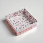 Коробка для кондитерских изделий «Уютной зимы», 12 х 12 х 3 см - Фото 3