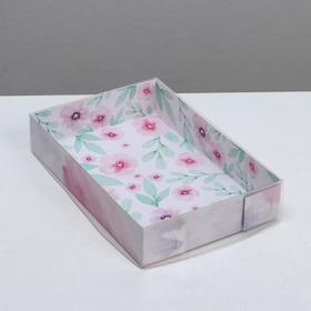 Коробка для макарун с подложками «Весенний подарок», 17 х 12 × 3,5 см