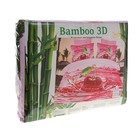 Постельное бельё "Этель Bamboo 3D" 2.0 сп Вишня 180*210 см 220*240 см 50*70 + 5 см 2 шт. - Фото 4