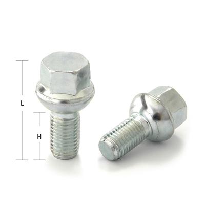 Болт M12x1,5, 59/40, hex17, сфера R12, цинк