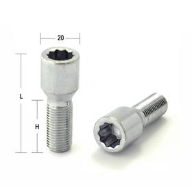 

Болт M12x1,5, 60/32, под многогранник, спец. внутр, цинк