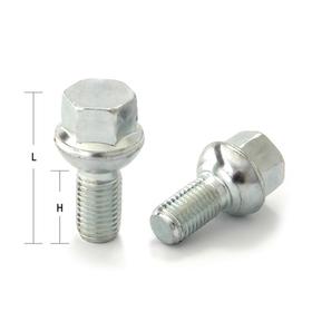 

Болт M12x1,5, 85,5/60, hex17, сфера R12, цинк