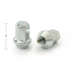 Гайка 1/2", 34, hex17, конус, закрытая, цинк 5295279