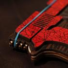 Сувенир деревянный «Резинкострел, красный гранит» + 4 резинки - фото 6324730