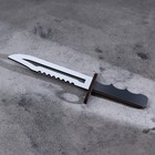 Сувенир деревянный «Штык нож», серое лезвие - фото 19617082