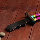 Сувенир деревянный «Штык нож», радужное лезвие - фото 3706905
