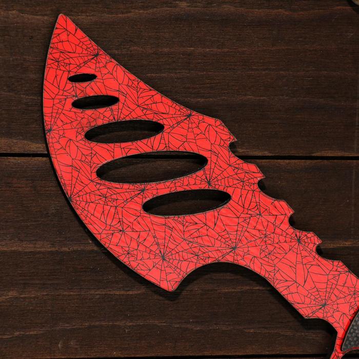 Сувенир деревянный «Топор», красный мрамор - фото 1885060381