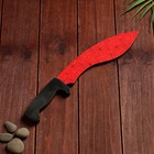 Сувенирное оружие из дерева «Мачете- кукри», красный мрамор - фото 2429144