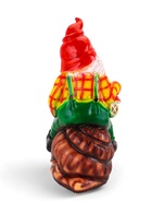 Садовая фигура из гипса «Гном на улитке», 71×34×41 см - Фото 8