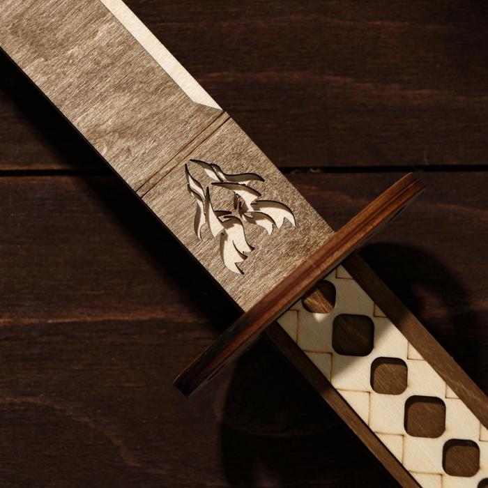 Сувенир деревянный "Меч самурайский" - фото 1927594303