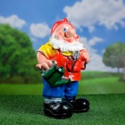 Садовая фигура из гипса «Гном с лейкой», 40×15×26 см - Фото 10