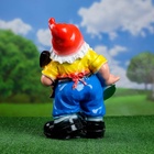 Садовая фигура из гипса «Гном с лейкой», 40×15×26 см - Фото 13