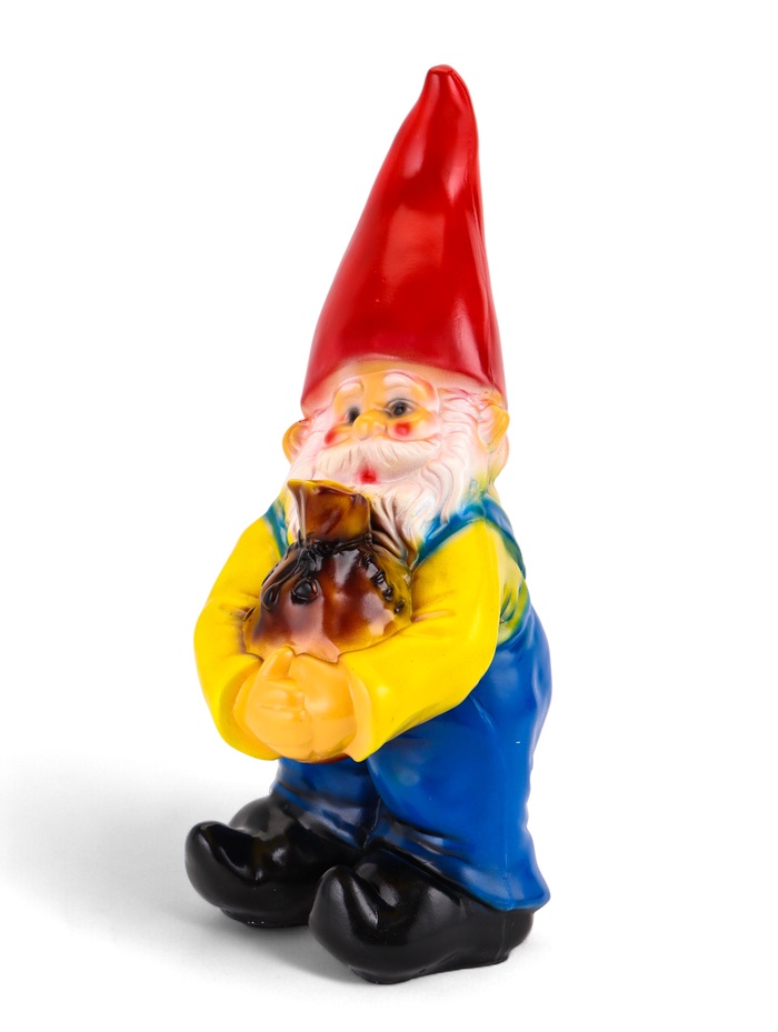 Садовая фигура из гипса «Гном с мешком», 51×25×22 см - Фото 1