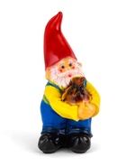 Садовая фигура из гипса «Гном с мешком», 51×25×22 см - Фото 2