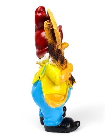 Садовая фигура из гипса «Гном с табличкой», 51×18×32 см