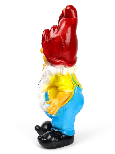 Садовая фигура из гипса «Гном с табличкой», 51×18×32 см