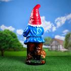 Садовая фигура из гипса «Гном с черепахой», 30×31×72 см - Фото 9