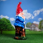 Садовая фигура из гипса «Гном с черепахой», 30×31×72 см - Фото 9