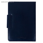 Ежедневник недатированный А5, 160 листов Prestige, обложка искусственная кожа, клапан, синий - фото 59762556