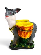 Декоративное кашпо для цветов «Ослик», 26×33×34 см, гипс - Фото 2