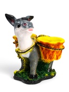 Декоративное кашпо для цветов «Ослик», 26×33×34 см, гипс - Фото 3