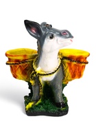 Декоративное кашпо для цветов «Ослик», 26×33×34 см, гипс - Фото 4