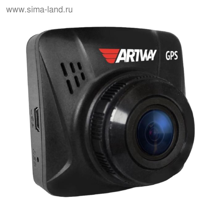 Видеорегистратор Artway AV-397 GPS Compact, 2", обзор 170°, 1920х1080 - Фото 1