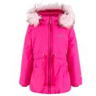 Комплект из полукомбинезона и куртки для девочек «Бэлла», рост 104 см, цвет малиновый - Фото 5