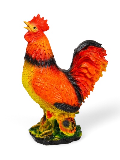 Садовая фигура из гипса «Петух», 28×40×15 см