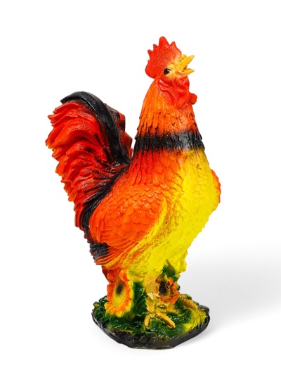Садовая фигура из гипса «Петух», 28×40×15 см
