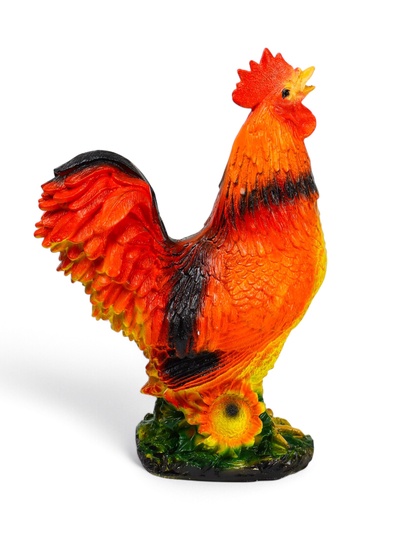 Садовая фигура из гипса «Петух», 28×40×15 см